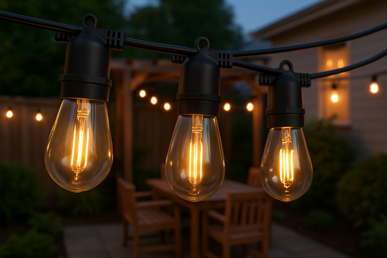 Solar String Lights | Patio Lights